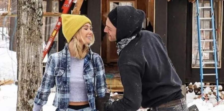 Sara Underwood with her boyfriend